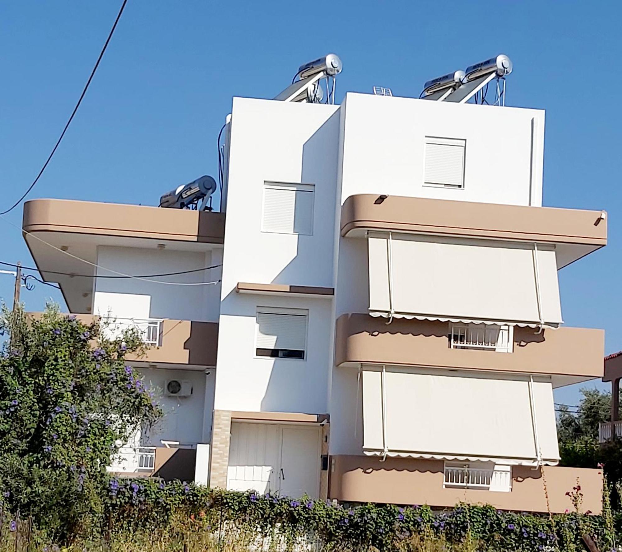 Antonios Apartments Arhángelosz Kültér fotó